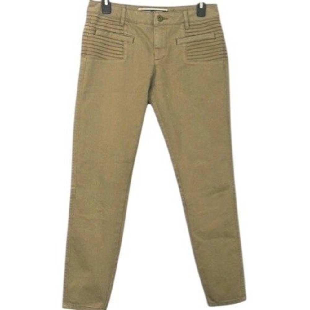 Daughters of the Liberation Anthropologie Moto Pants 27 Skinny Ankle Urban Edgy